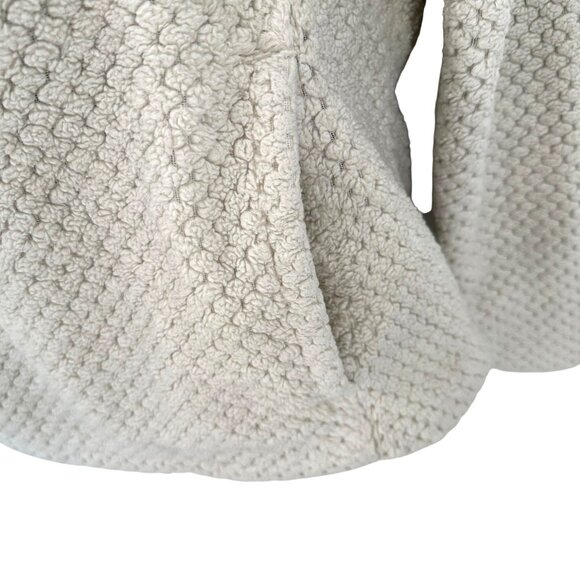 Columbia Womens White Fleece 1/4 Zip Pullover Sweater Size Small - Picture 8 of 11